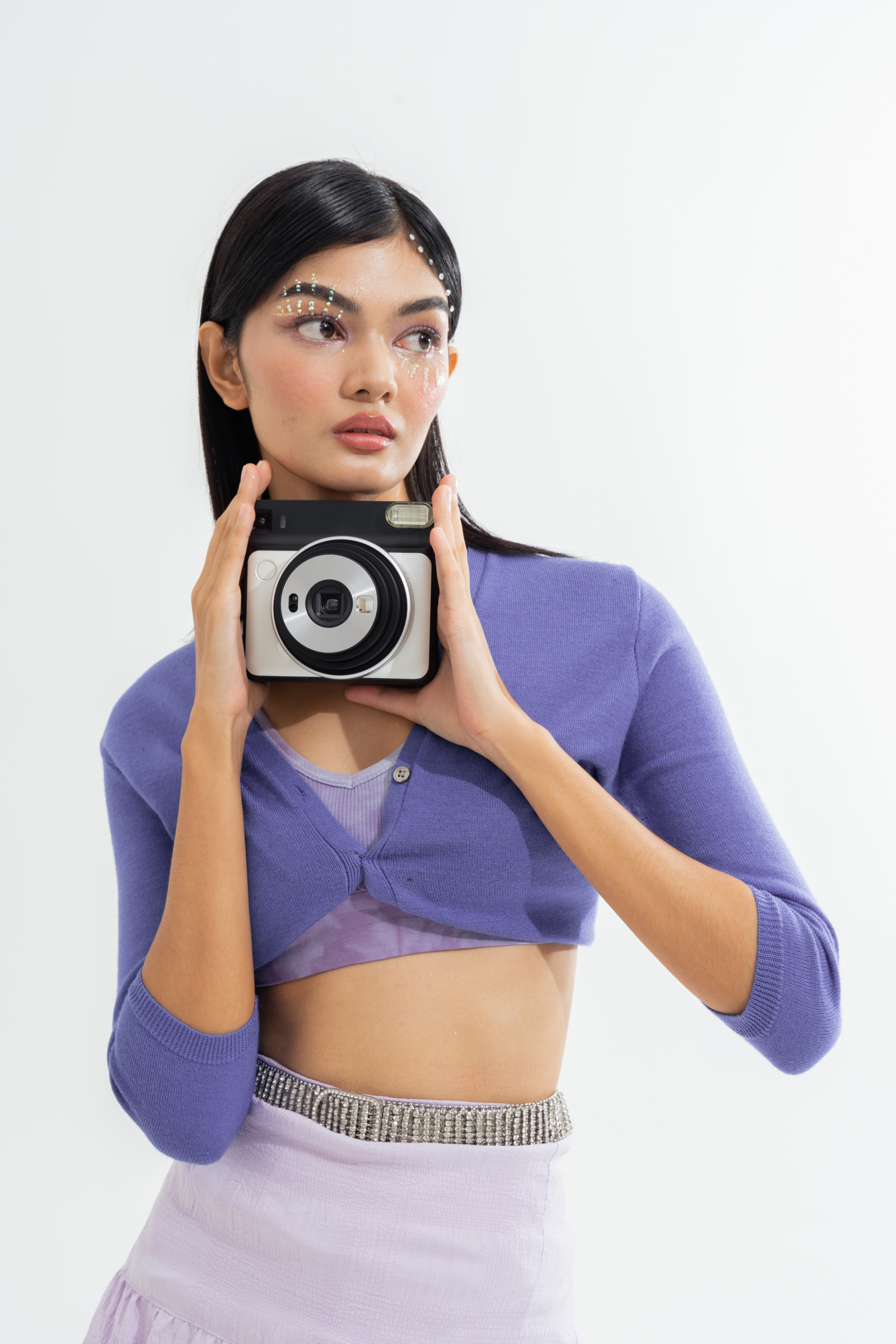 Portrait of a Woman with Makeup